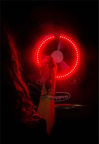 Zanzariera Elettrica ad Aspirazione 13W Trappen Tiger Beauty con Luce Rossa 660 nm...