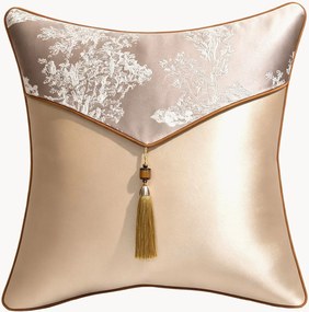 Copricuscino jacquard con nappe SanJu