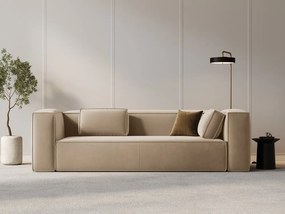 Divano 4 posti Mackay in velluto - L230 cm