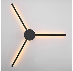 Brilagi - Applique a LED LUGO TRE LED/14W/230V nero
