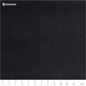 Letto matrimoniale imbottito grigio scuro con contenitore con griglia 140x200 cm Juniper - Mazzini Beds