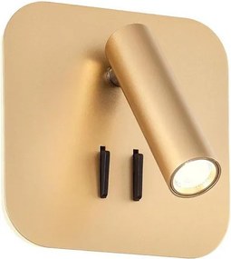 Redo 01-2977 - Applique LED QUDA LED/6W/230V + LED/3W CRI 90 oro