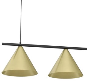 Lampadario a sospensione con cavo CAPITAL 3xGX53/15W/230V oro