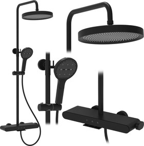 Set doccia REA Farel Black