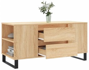 Tavolino Salotto Rovere Sonoma 102x44,5x50 cm Legno Multistrato