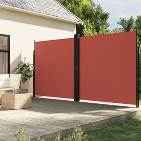 Tenda Da Sole Laterale Retrattile Terracotta 200x1000 Cm /