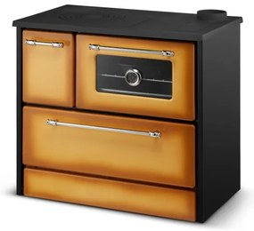 Cucina A Legna Stufa 9 Kw Cappuccino Beatrice L87xP51xH79 Ecodesign