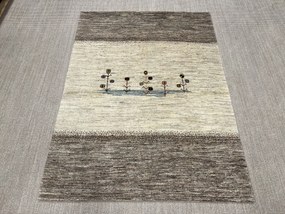 Gabbeh Tappeto 150 x 210 Beige (Iran) Annodato A Mano