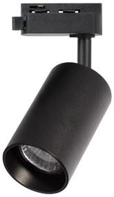 Faretto per sistema ferroviario monofase PIPE 1xGU10/10W/230V nero