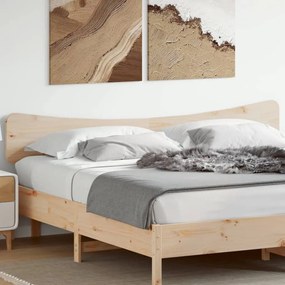 Testiera 200 Cm İn Legno Massello Di Pino /