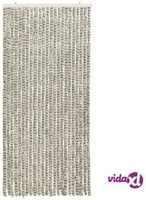 vidaXL Zanzariera Grigio Chiaro e Grigio Scuro 90x220 cm Ciniglia