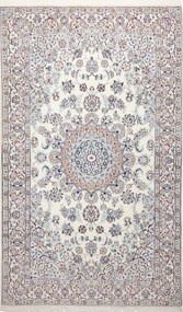 Nain Tappeto 130 x 220 Beige (Iran) Annodato A Mano