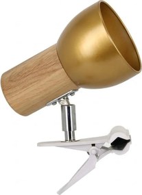 Spot-Light 2224174WKB - Lampada con clip SVENDA 1xE27/60W/230V
