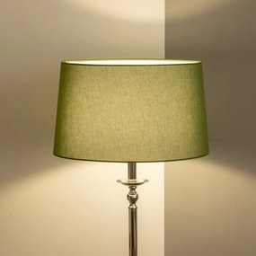 Brilagi - Piantana LED CERIA 1xE27/60W/230V Ø 45 cm cromo lucido/verde