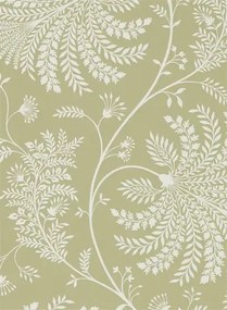 Tapete Mapperton von Sanderson - Garden Green/ Cream