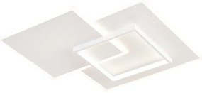Plafoniera LED LILLY bianco IP20 cct da bianco caldo a bianco freddo con regolazione di temperatura, 4900 lumen
