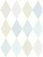 Cole & Son Carta da parati Punchinello - Soft Blue