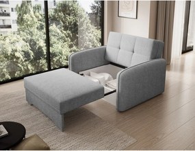 Poltrona grigio chiaro Laine – ELTAP