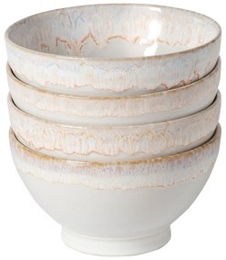 Ciotole bianche in gres in set di 4 pezzi ø 15 cm Latte - Costa Nova