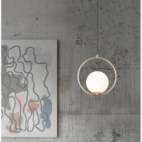 Azzardo AZ4983 - Lampadario a sospensione con filo JUMBO 1xG9/50W/230V oro