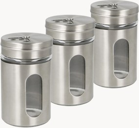 Set di 3 contenitori spezie in acciaio inossidabile Mex