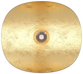 Eglo 390391 - Plafoniera SACEDA 1xE27/40W/230V nero/oro