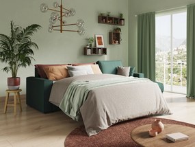 Dream Divano letto angolare in tessuto smacchiabile T05