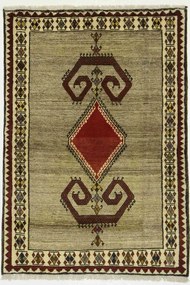 Gashghai Tappeto persiano 110 x 150 Nero (Iran) Annodato A Mano