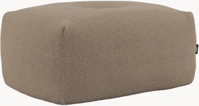 Poggiapiedi in teddy-bouclé Soft