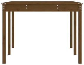 Tavolo da Giardino Miele 203,5x100x76cm Legno Massello di Pino