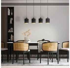 Eglo 99275 - Lampadario a sospensione con filo ESTEPERRA 4xE27/28W/230V