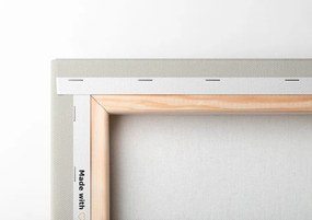 Stampa su tela – Fogliolina di felce con un tocco di minimalismo