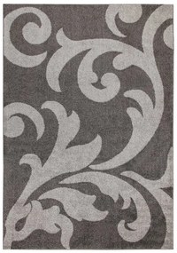 Tappeto Palazzo grigio, L 170 x L 120 cm