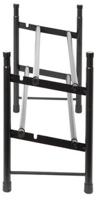 Scarpiera telescopica in metallo nero - Compactor