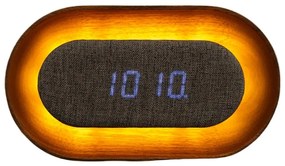 Sveglia digitale Lumos Walnut – Gingko