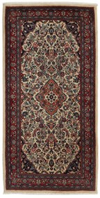 Sarouk Tappeto 140x70 (Iran) Annodato A Mano