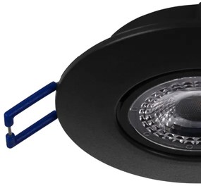 Eglo 75765 - SET 3x Lampada LED da incasso ZUJAR LED/3,4W/230V nero