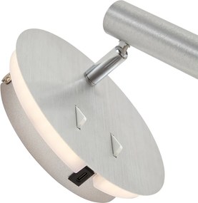 Lampada da Parete Moderna in Acciaio con LED e USB-C - Croft