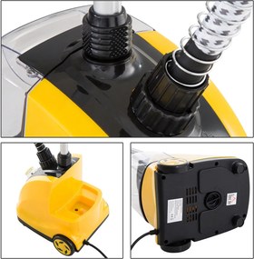 Stiratrice a Vapore Verticale Professionale 1.4L 1800W Giallo...