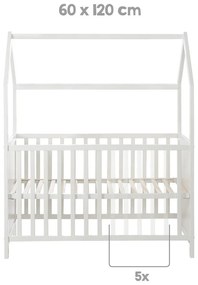 Culla bianca 60x120 cm - Roba