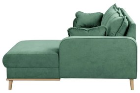 Divano angolare turchese (angolo destro) Beata - Ropez