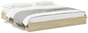 Giroletto Cassetti Rovere Sonoma 200x200 Cm Legno Multistrato /