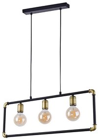 TK Lighting 4146 - Lampadario a sospensione con filo HYDRIA 3xE27/60W/230V