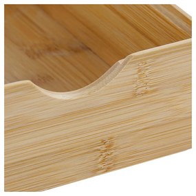 Secchio organizzatore DKD Home Decor Bambù (23 x 15.2 x 6.4 cm)