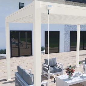Pergola bioclimatica Ombréa autoportante 3x4M in alluminio (diversi colori)
