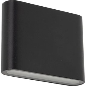 Applique a LED da esterno ARWENA 2xLED/3W/230V IP54 nero