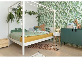 Letto bianco per bambini 140x200 cm PINO CANOPY - Vipack