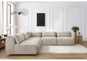 Divano angolare beige (variabile) Jeanne - Bobochic Paris