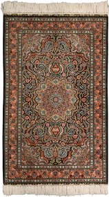 Hereke Tappeto 90x150 Rosso (Cina) Annodato A Mano