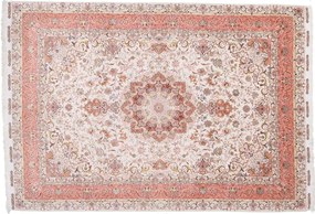 Tabriz Tappeto persiano 250 x 350 Rosa (Iran) Annodato A Mano